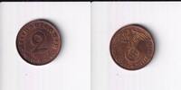 Deutsches Reich, Drittes Reich, 2 Reichspfennig -