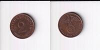 Deutsches Reich, Drittes Reich, 2 Reichspfennig -