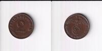 Deutsches Reich, Drittes Reich, 2 Reichspfennig -