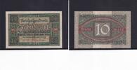 Weimarer Republik, Reichsbank, 10 Mark Ro.63a, DEU-73a, KN 7 stellig, Unterdruckbuchstabe K, Serie: Y, -