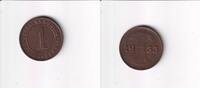 Deutsches Reich, Drittes Reich, 1 Reichspfennig -