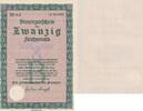 Deutsches Reich, Drittes Reich, 20 Reichsmark Steuergutschein -