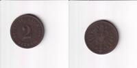 Deutsches Reich, Kaiserreich, 2 Pfennig kleiner Adler, Kupfer, -