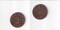 Deutsches Reich, Kaiserreich, 2 Pfennig kleiner Adler, Kupfer, -
