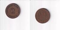 Deutsches Reich, Kaiserreich, 2 Pfennig kleiner Adler, Kupfer, -