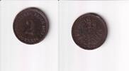 Deutsches Reich, Kaiserreich, 2 Pfennig kleiner Adler, Kupfer, -