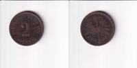 Deutsches Reich, Kaiserreich, 2 Pfennig kleiner Adler, Kupfer, -