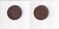 Deutsches Reich, Kaiserreich, 2 Pfennig kleiner Adler, Kupfer, -
