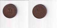 Deutsches Reich, Kaiserreich, 2 Pfennig kleiner Adler, Kupfer, -