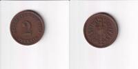 Deutsches Reich, Kaiserreich, 2 Pfennig kleiner Adler, Kupfer, -