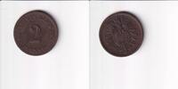 Deutsches Reich, Kaiserreich, 2 Pfennig kleiner Adler, Kupfer, -
