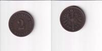 Deutsches Reich, Kaiserreich, 2 Pfennig kleiner Adler, Kupfer, -