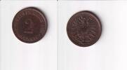 Deutsches Reich, Kaiserreich, 2 Pfennig kleiner Adler, Kupfer, -