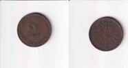Deutsches Reich, Kaiserreich, 2 Pfennig kleiner Adler, Kupfer, -