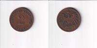 Deutsches Reich, Kaiserreich, 2 Pfennig 1905 A großer Adler, ss, Kupfer 1.73 £ Tax included +  6.07 £ shipping
