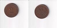 Deutsches Reich, Kaiserreich, 2 Pfennig 1906 A großer Adler, ss, Kupfer 1.73 £ Tax included +  6.07 £ shipping