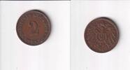 Deutsches Reich, Kaiserreich, 2 Pfennig 1906 D großer Adler, ss, Kupfer 1.73 £ Tax included +  6.07 £ shipping