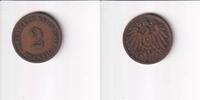 Deutsches Reich, Kaiserreich, 2 Pfennig 1906 D großer Adler, ss, Kupfer 1.73 £ Tax included +  6.07 £ shipping