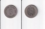 Deutsches Reich, Kaiserreich, 5 Pfennig kleiner Adler, Kupfer/ Nickel, -
