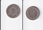Deutsches Reich, Kaiserreich, 5 Pfennig kleiner Adler, Kupfer/ Nickel, -