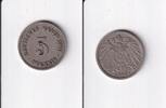 Deutsches Reich, Kaiserreich, 5 Pfennig großer Adler, Kupfer/Nickel, -