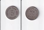 Deutsches Reich, Kaiserreich, 5 Pfennig großer Adler, Kupfer/Nickel, -