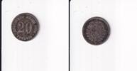 Deutsches Reich, Kaiserreich, 20 Pfennig kleiner Adler, Silber, -