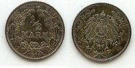 Deutsches Reich 1/2 Mark J.16 -