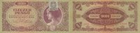 Ungarn 10ooo Pengö 15.Juli 1945 P.119 gebraucht III+ 3.46 £ Tax included +  6.07 £ shipping