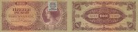 Ungarn 10ooo Pengö 15.Juli 1945 P.119 gebraucht III+ 3.46 £ Tax included +  6.07 £ shipping