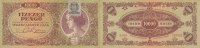 Ungarn 10ooo Pengö 15.Juli 1945 P.119 gebraucht III+ 3.46 £ Tax included +  6.07 £ shipping