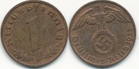 Drittes Reich 1 Reichspfennig J.361 -