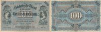 Deutsches Reich, Sächsische Bank Dresden 100 Mark 2.Januar Sax 8a, mit Handunterschrift, Serie IV -