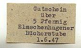 Deutschland 5 Pfennig 1.6. Elmschenhagener Bücherstube -