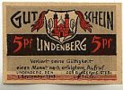 Deutschland 5 Pf 1.September Lindenberg -