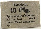 Deutschland 10 Pfg. Altusried -