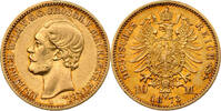 Mecklenburg-Strelitz Friedrich Wilhelm 10 Mark 1873 vz