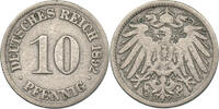 Kaiserreich 10 Pfennig Mit Paproth Gutachten -