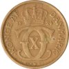 Dänemark 1/2 Kroner Dänemark, 1/2 Kroner, 1924, ss+ -