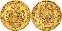 Hamburg 10 Mark Stadtwappen -