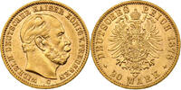 Preussen 20 Mark Wilhelm I., seltener Jahrgang -