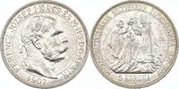 Österreich-Ungarn 5 Kronen 1907 Franz Josef I. - Krönungsjubiläum vz-st,... 251.42 £  +  8.58 £ shipping