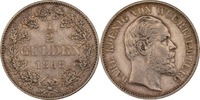 Württemberg 1/2 Gulden Karl -