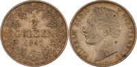 Württemberg 1/2 Gulden Wilhelm I. -