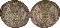 Württemberg 3 Kreuzer Friedrich II. -