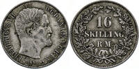 Dänemark 16 Skilling Rigsmont Friedrich VII. -