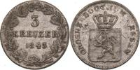 Hessen-Darmstadt 3 Kreuzer Ludwig II. -