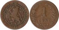 Niederlande 1 Cent Wappen -