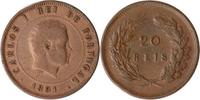 Portugal 20 Reis Carlos I. -