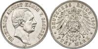 Sachsen 5 Mark Friedrich August III. -